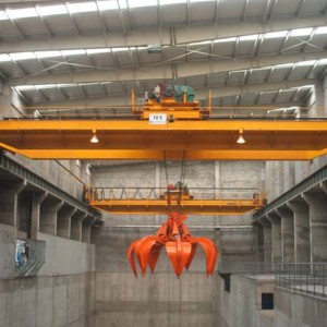 Double Girder Overhead Crane with Grab