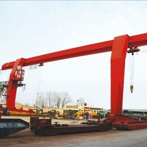 L-Shaped Legs Single Girder Gantry Crane with Hoist