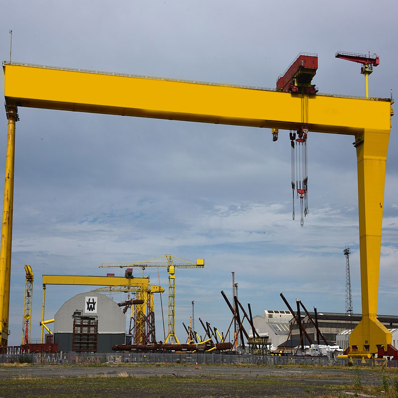 Double Girder Gantry Crane for Shipbuilding